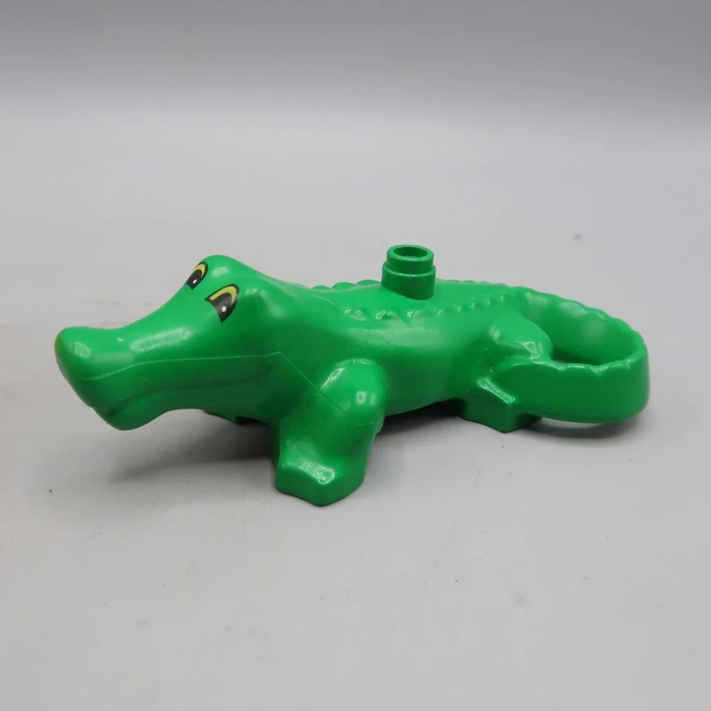 Lego Duplo Vintage Animal Figures Lot Of 3 Donkey Horse Alligator Tiger